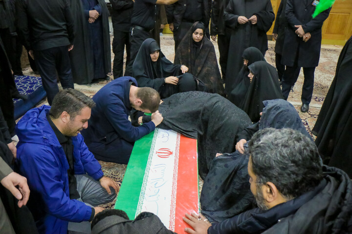 تصاویر/ مراسم بزرگداشت شهید دکتر علی لاریجانی در حرم حضرت معصومه سلام‌الله‌علیها