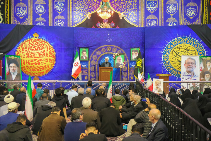 تصاویر/ مراسم بزرگداشت شهید دکتر علی لاریجانی در حرم حضرت معصومه سلام‌الله‌علیها