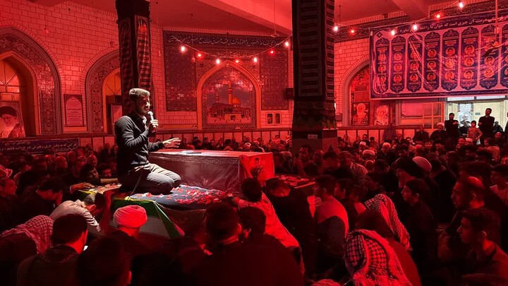 تصاویر/مراسم وداع با شهید جنگ رمضان