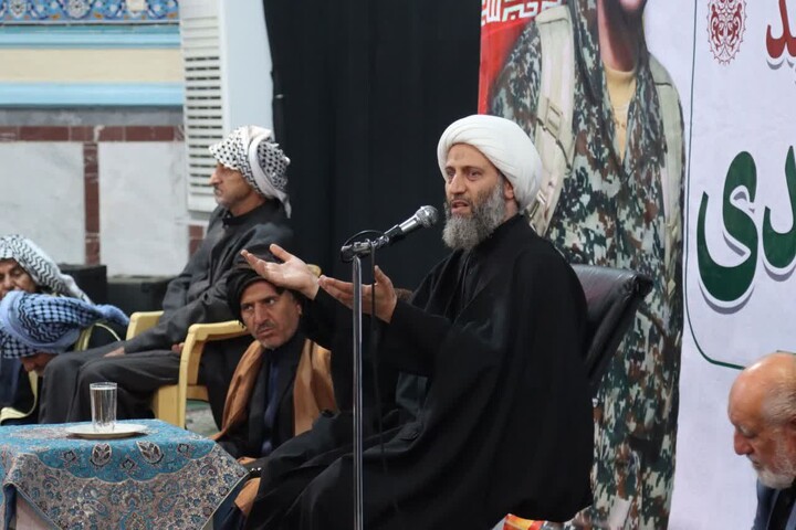 تصاویر/مراسم وداع با شهید جنگ رمضان