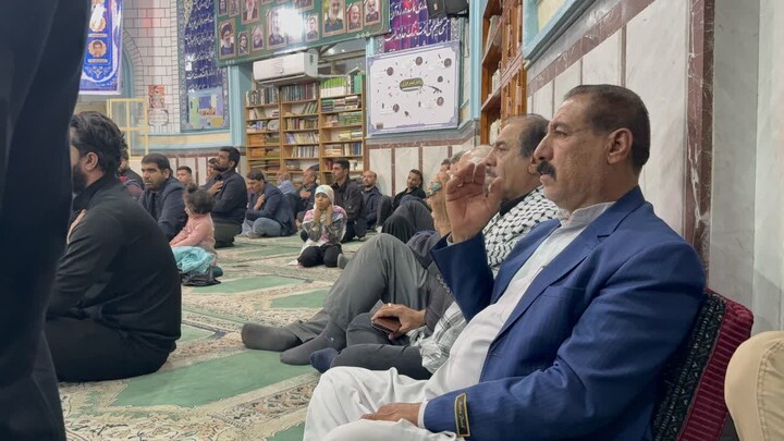تصاویر/مراسم وداع با شهید جنگ رمضان