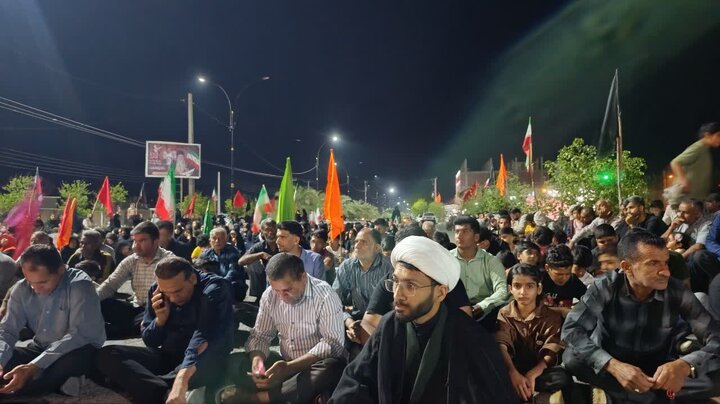 تصاویر/ مردم همیشه در صحنه جای جای استان کرمان پای کار نظام و انقلاب