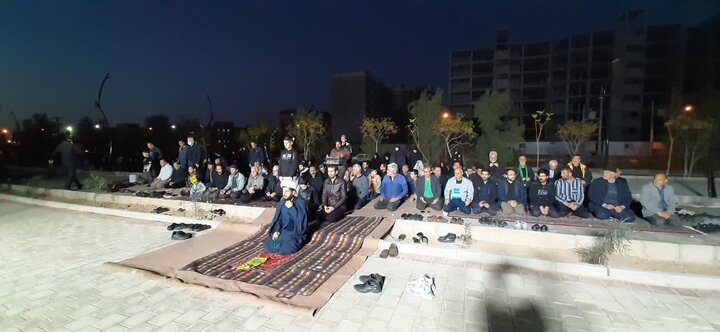 تصاویر/ تجدید پیمانذساکنین شهرک خاتم الانبیاء کاشان با رهبر شهید و شهدای انقلاب