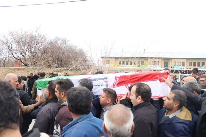 تصاویر / مراسم تشییع پیکر شهیده دکتر سیما سلیمانی در روستای کی‌کیان ملایر