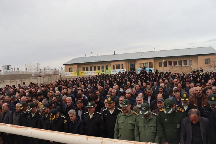 تصاویر / مراسم تشییع پیکر شهیده دکتر سیما سلیمانی در روستای کی‌کیان ملایر