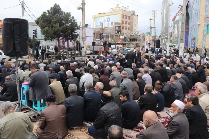 تصاویر/  برگزاری آخرین نماز عبادی سیاسی جمعه قرچک در سال ۱۴۰۴