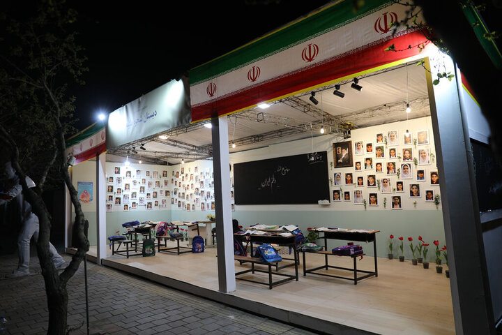 تصاویر/ یادمان فرشته‌هاب میناب و شهدای کودک جنگ رمضان