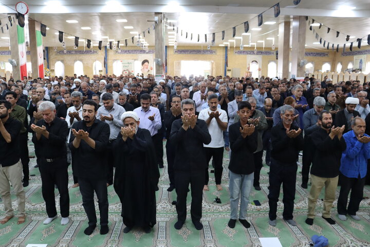 اقامه آخرین نمازجمعه سال ۱۴۰۴ در بندر دیّر