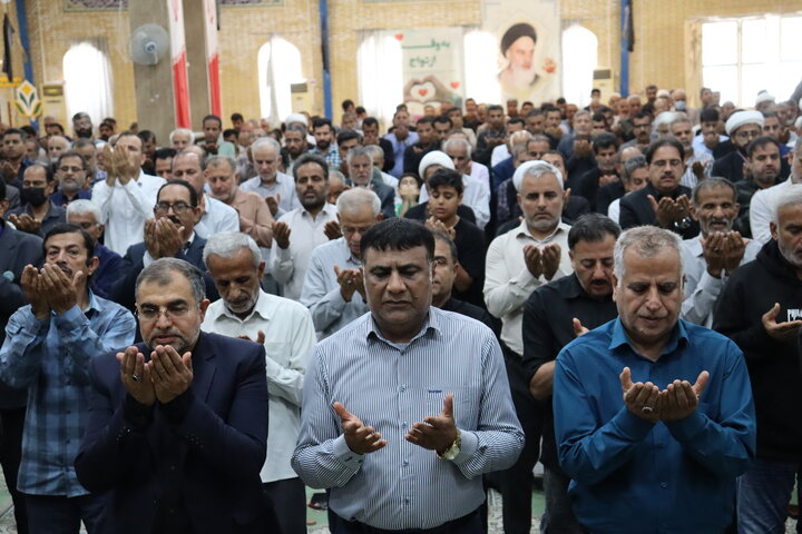 اقامه آخرین نمازجمعه سال ۱۴۰۴ در بندر دیّر