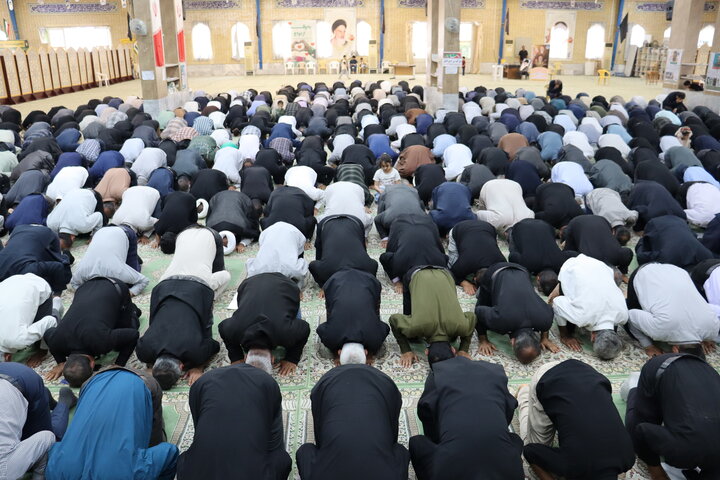 اقامه آخرین نمازجمعه سال ۱۴۰۴ در بندر دیّر