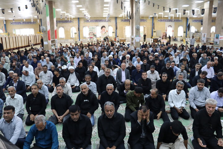 اقامه آخرین نمازجمعه سال ۱۴۰۴ در بندر دیّر