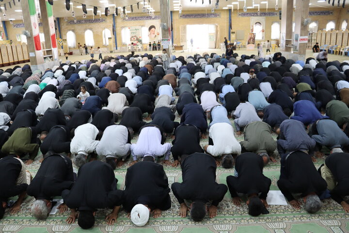 اقامه آخرین نمازجمعه سال ۱۴۰۴ در بندر دیّر
