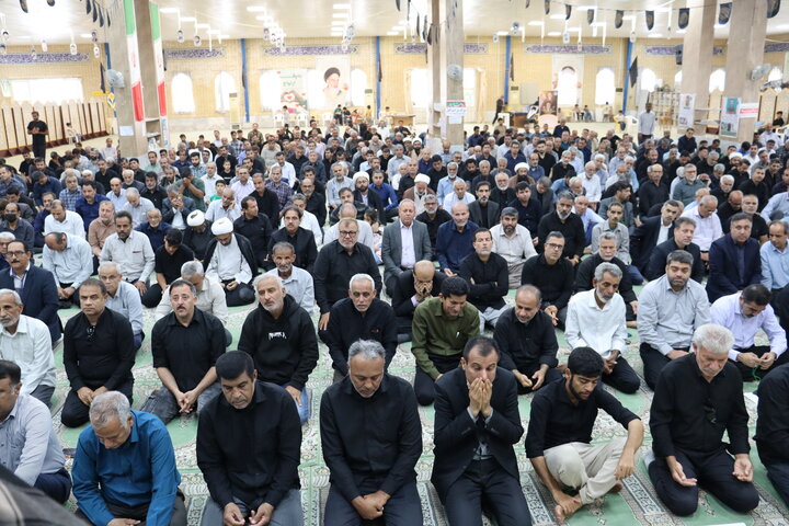 اقامه آخرین نمازجمعه سال ۱۴۰۴ در بندر دیّر