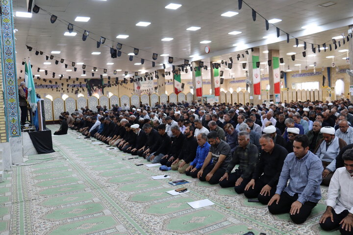 اقامه آخرین نمازجمعه سال ۱۴۰۴ در بندر دیّر