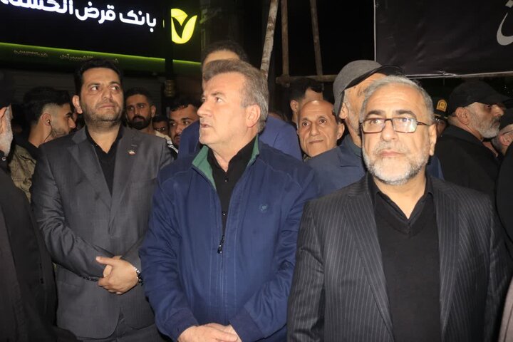 اجتماع مردم آمل در بزرگداشت شهید دکتر علی لاریجانی و شهدای رمضان