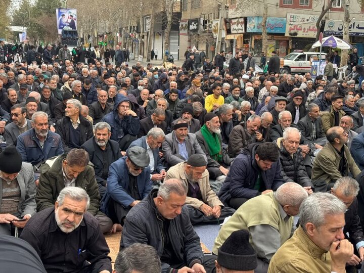 تصاویر/ آخرین نماز جمعه سال در شهریار
