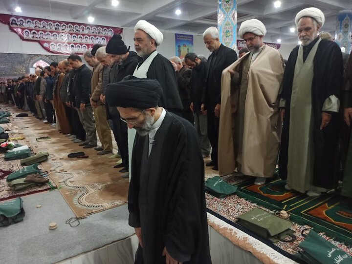 تصاویر/ نماز عبادی سیاسی جمعه کاشان