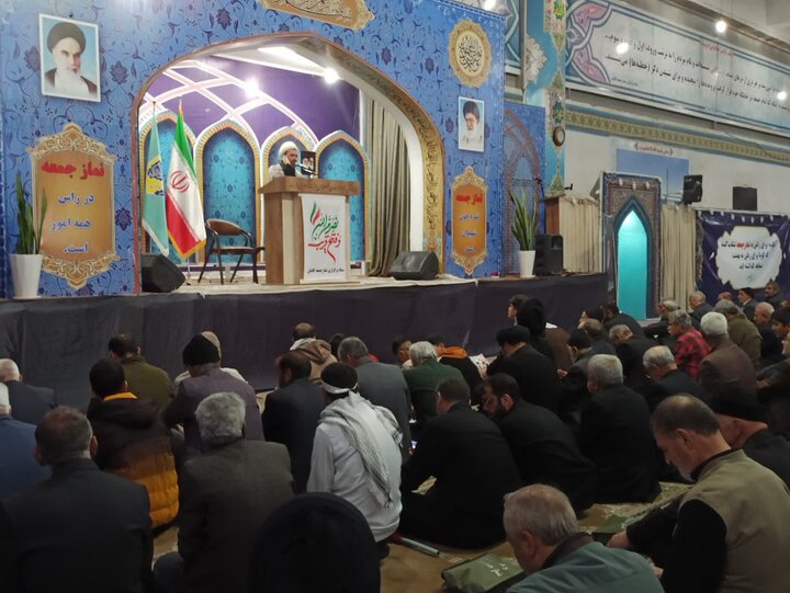 تصاویر/ نماز عبادی سیاسی جمعه کاشان