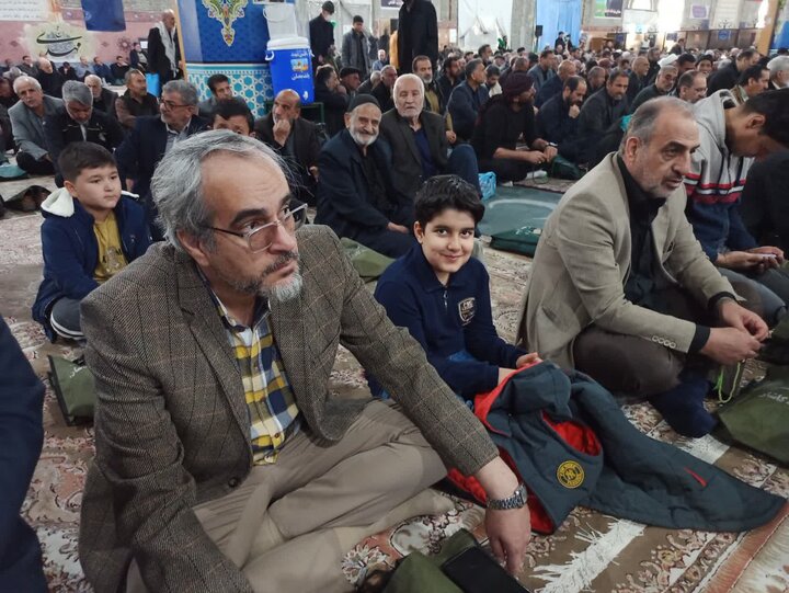 تصاویر/ نماز عبادی سیاسی جمعه کاشان