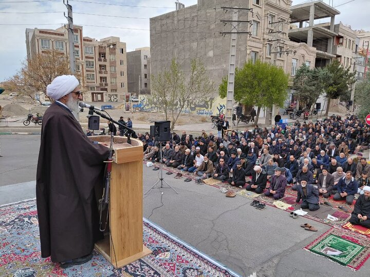 تصاویر/ نماز عبادی سیاسی جمعه در ورامین