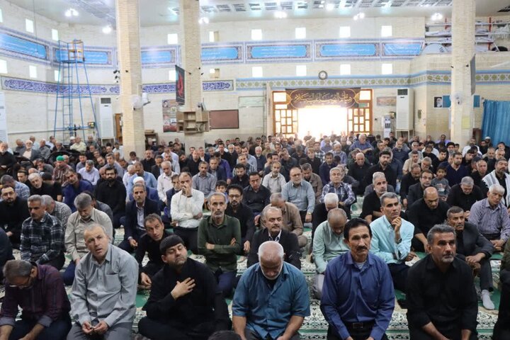 نمازجمعه عالیشهر به روایت تصویر