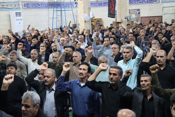 نمازجمعه عالیشهر به روایت تصویر