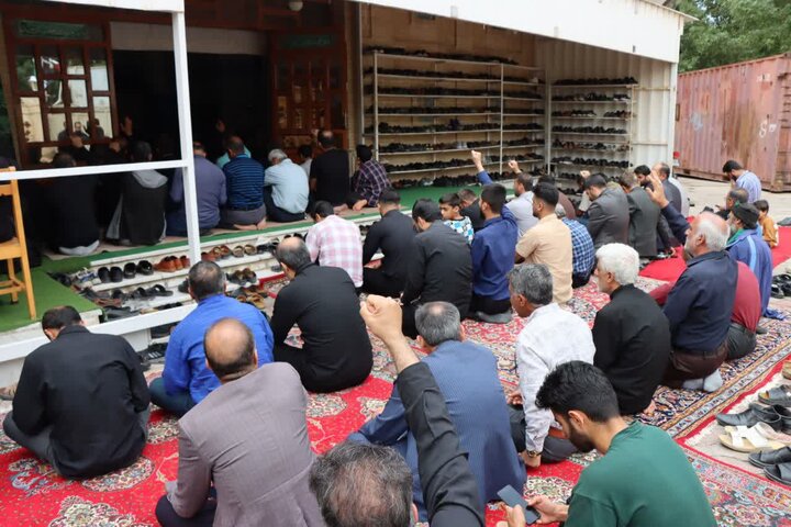 نمازجمعه عالیشهر به روایت تصویر