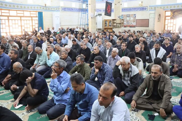 نمازجمعه عالیشهر به روایت تصویر
