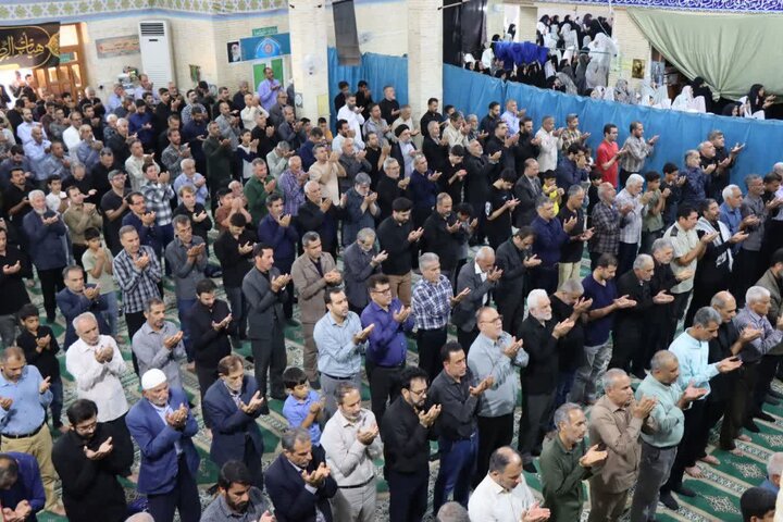 نمازجمعه عالیشهر به روایت تصویر