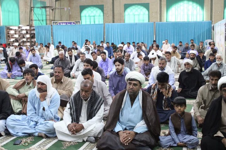تصاویر/ آیین عبادی سیاسی نماز جمعه شهرستان دلگان