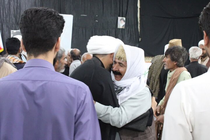تصاویر/ آیین عبادی سیاسی نماز جمعه شهرستان دلگان