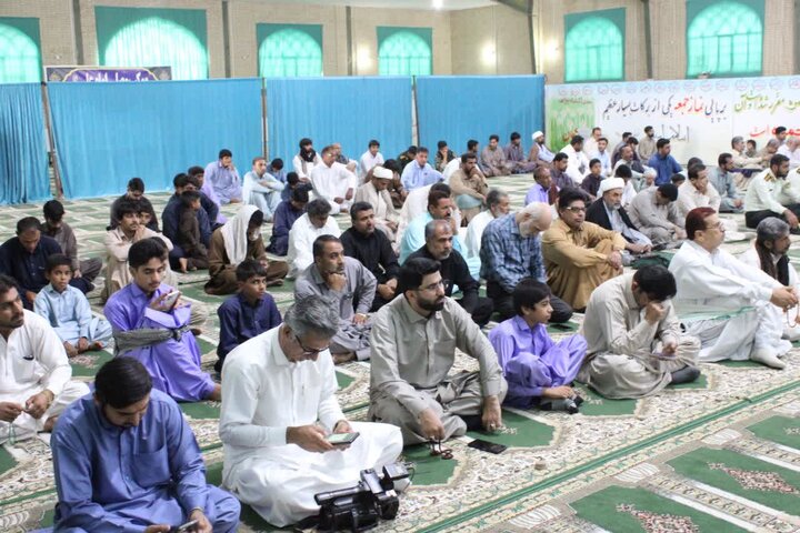 تصاویر/ آیین عبادی سیاسی نماز جمعه شهرستان دلگان