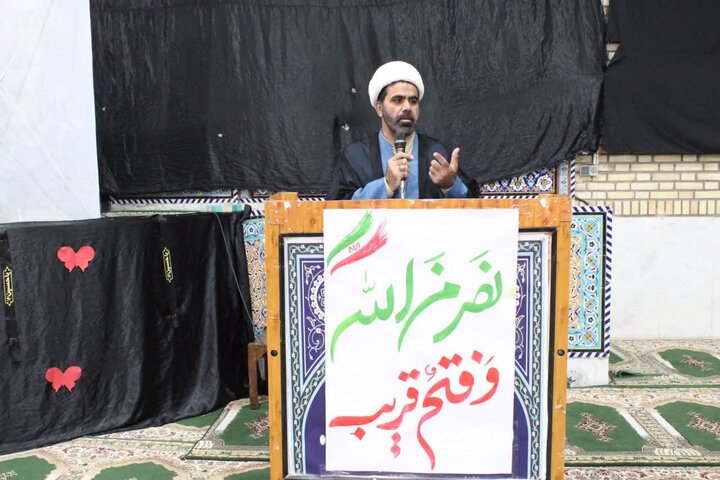 تصاویر/ آیین عبادی سیاسی نماز جمعه شهرستان دلگان