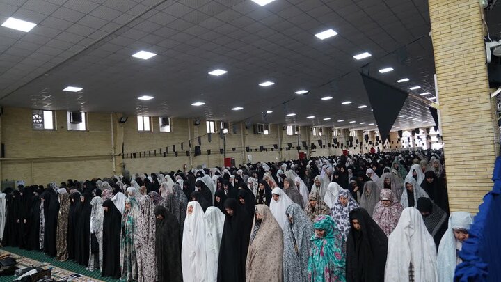 تصاویر/  آیین عبادی سیاسی نماز جمعه خوی