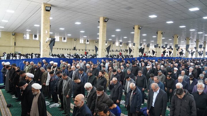 تصاویر/  آیین عبادی سیاسی نماز جمعه خوی