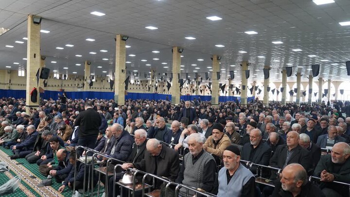 تصاویر/  آیین عبادی سیاسی نماز جمعه خوی