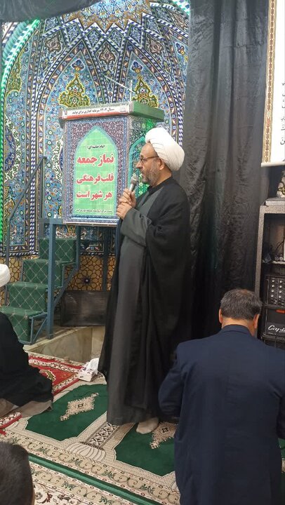 تصاویر/نماز عبادی سیاسی جمعه بخش کویرات