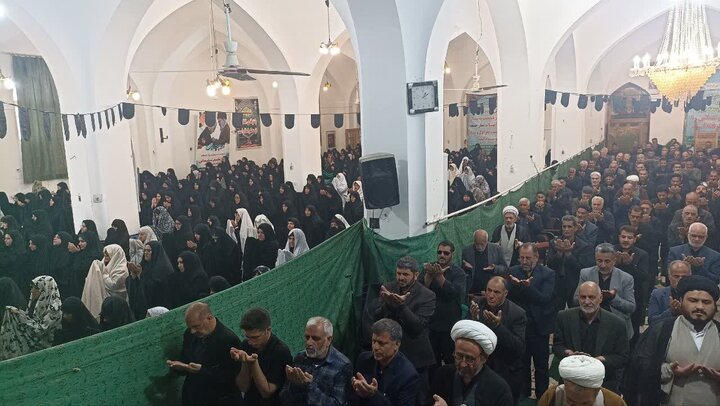 تصاویر/نماز عبادی سیاسی جمعه بخش کویرات