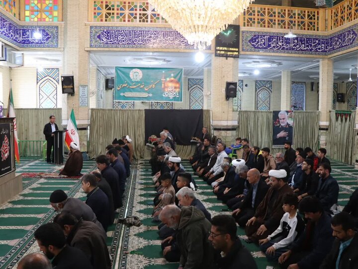 تصاویر/ اقامه نماز جمعه در شهر زید آباد