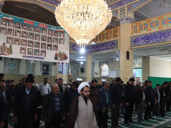 تصاویر/ اقامه نماز جمعه در شهر زید آباد