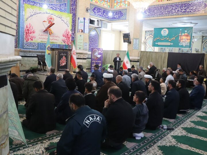 تصاویر/ اقامه نماز جمعه در شهر زید آباد