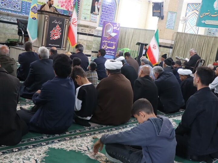 تصاویر/ اقامه نماز جمعه در شهر زید آباد