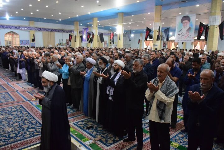 تصاویر/ آیین عبادی سیاسی نماز جمعه شهرستان زابل