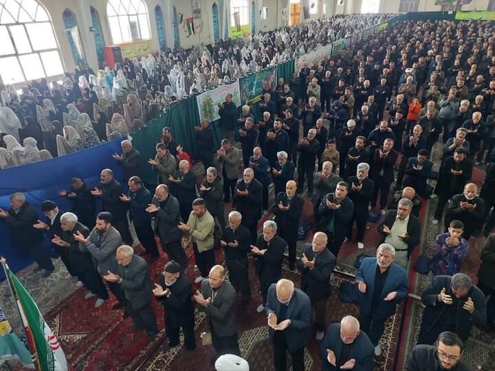 تصاویر / اقامه آخرین نماز جمعه سال 1404 در مصلی های سراسر استان همدان