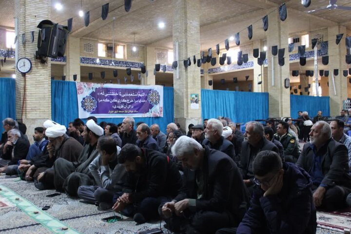 تصاویر/ اقامه نماز جمعه در شهر جوپار