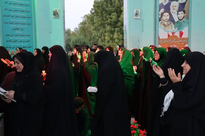 تصاویر/ تحویل سال در جوار شهدای گمنام عالیشهر