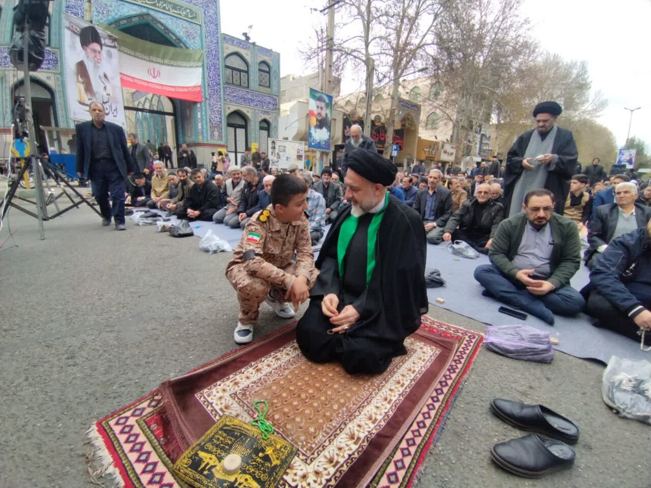 تصاویر/ آخرین نماز جمعه سال ۱۴۰۴ در شهریار
