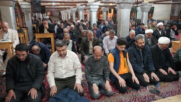تصاویر/ اقامه ۱۴۸ امین سال نماز عیدفطر در مسجد نو بازار اصفهان