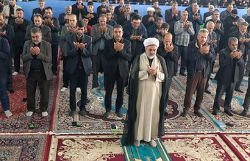 تصاویر/ اقامه نماز عید سعید فطر در شهر صفائیه