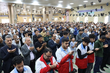 تصاویر/ نماز عید فطر در دیّر